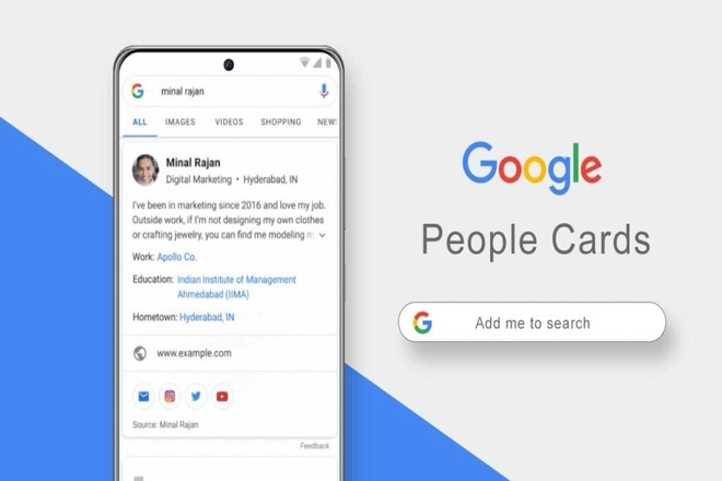 Google's People Cards: Steps On How To Create Your Own Virtual Google Card