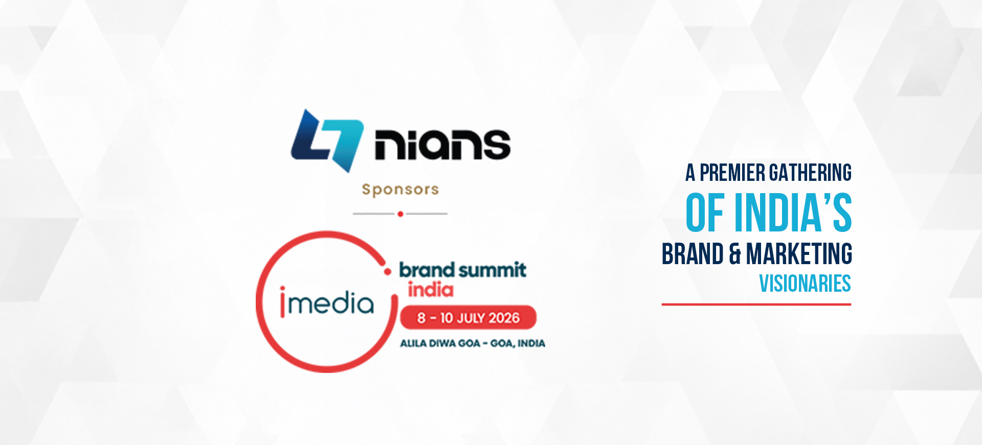Nians Joins iMedia Brand Summit India 2026 as Sponsor